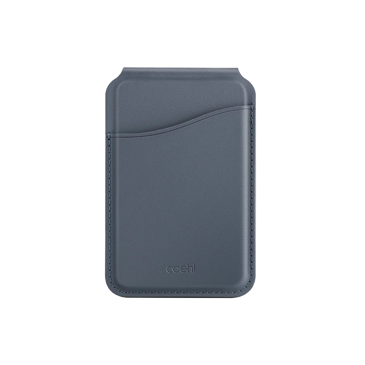 Tarjetero multiposición y espejo de alta resistencia color Azul Zafiro para iPhone