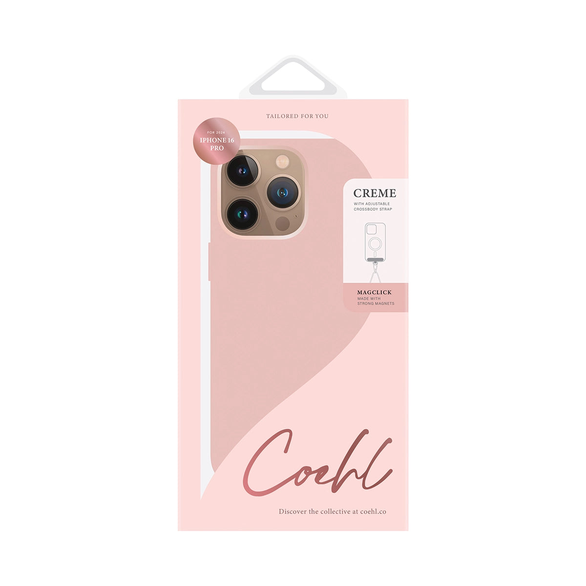 CRÈME (MagClick™) Funda para iPhone 16 Pro