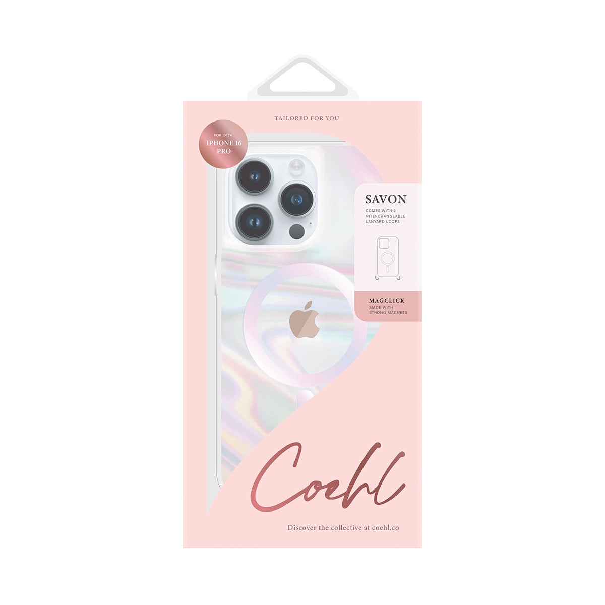 SAVON (MagClick™) Funda para iPhone 16 Pro